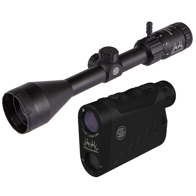 Sig Sauer Buckmasters Cambo Kit Riflescope with Rangefinder BDC Reticle-3-9X50mm-Optics Force