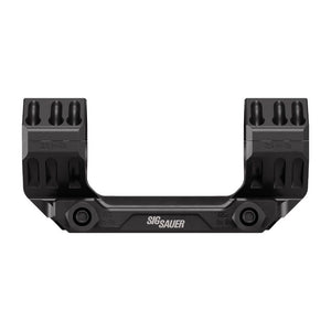 Sig Sauer ALPHA5 Scope Mount, 34 mm, 0 Cant, Hardened Aluminum, Matte Black