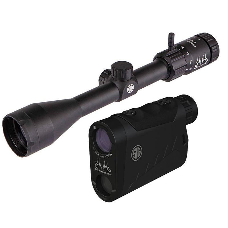 Sig Sauer Buckmasters Cambo Kit Riflescope with Rangefinder BDC Reticle-4-16X44mm-Optics Force