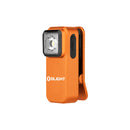 Olight Oclip Clip Light with White and Red Light - Orange-Optics Force