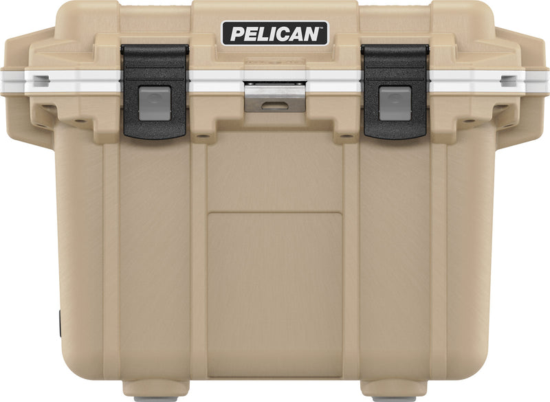 PELICAN 30QT Elite Cooler Tan/White-Optics Force