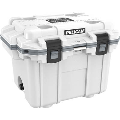 PELICAN 30QT Elite Cooler White/Gray-Optics Force