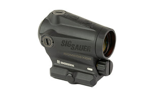 Sig Sauer ROMEO 5XDR GEN II, Red Dot, 2 MOA Dot with 65 MOA Circle, Includes M1913 Mount, Matte Finish, Black-Optics Force