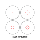 Swampfox Liberator-II Multi-Reticle Red Dot Sight