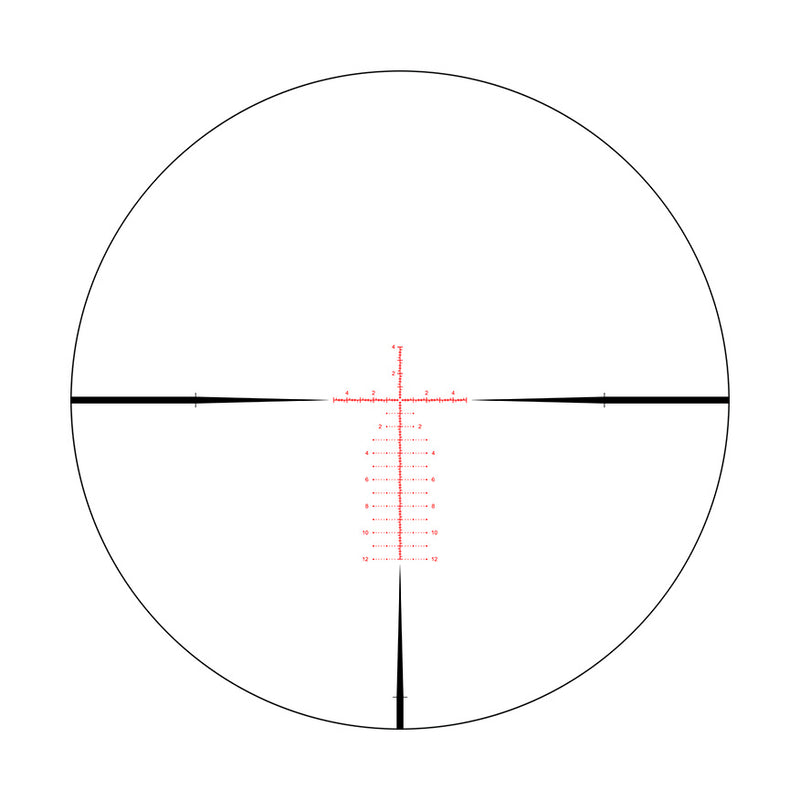 Riton Optics 3C624LFI23 3 Conquer Black 624x50mm 30mm Tube Illuminated MPSR Reticle-Optics Force