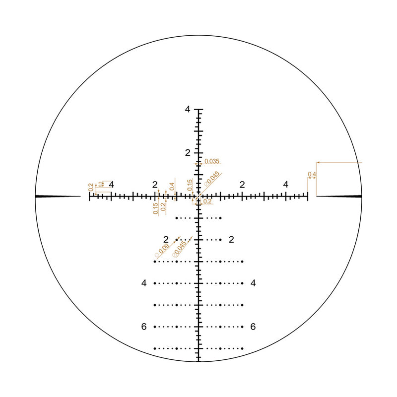 Riton Optics 3C624LFI23 3 Conquer Black 624x50mm 30mm Tube Illuminated MPSR Reticle-Optics Force