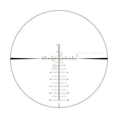 Riton Optics 3C624LFI23 3 Conquer Black 624x50mm 30mm Tube Illuminated MPSR Reticle-Optics Force