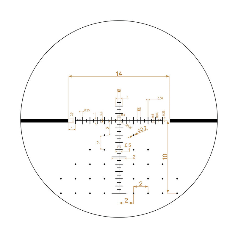 Riton Optics 3P318LFI23 3 Primal Black 318x50 First 30mm Tube Illuminated LRH Reticle-Optics Force