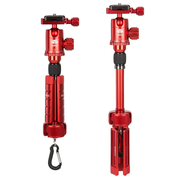 SIRUI 3T-35R Mini Allrounder - table/video hand tripod red with ball head - 3T-Series-Optics Force