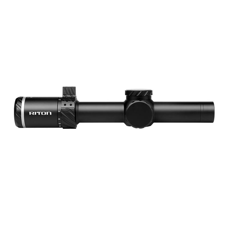 Riton Optics 3T18ASIBLK2 3 Tactix Black 18x24mm 30mm Tube Illuminated OT Reticle-Optics Force