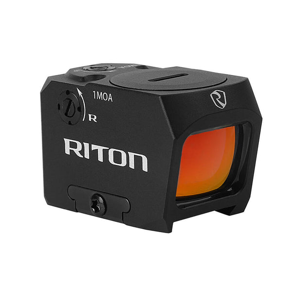 Riton Optics 3TEED23 3 TACTIX EED Black 1x 21.0mm x 15.8mm 3 MOA Illuminated Red Dot Reticle