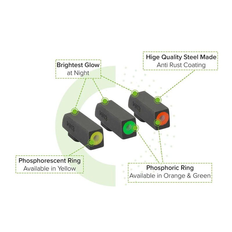 Meprolight HYPER-BRIGHT Extremely Bright Day & Night Sight Canik TP9 Series-Optics Force