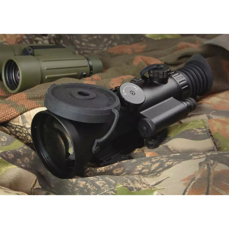 AGM Wolverine-4 – Night Vision Rifle Scope 4x with Gen 2+ Level 1, Long-Range Infrared Illuminator