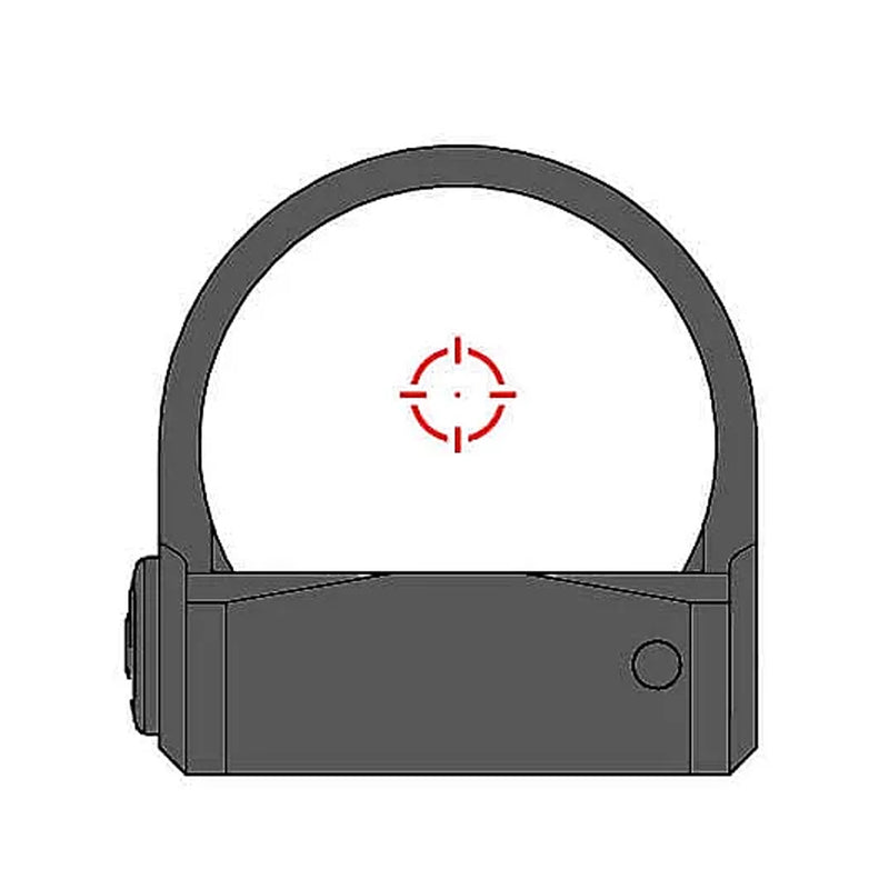 Gideon Optics Omega Dot Sight-Red circle w dot-Optics Force