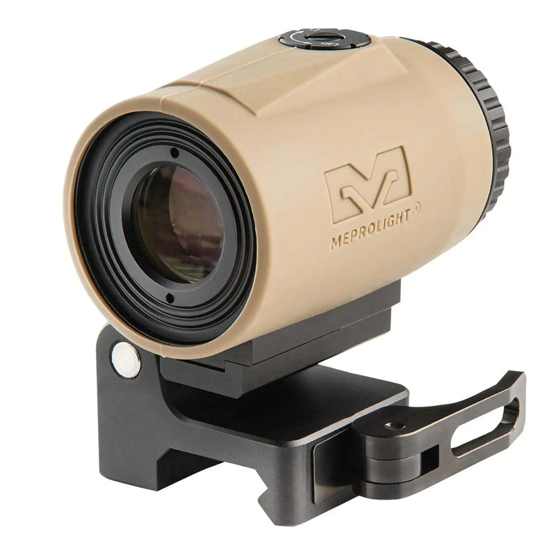 Meprolight MMX3 3x Micro magnifier with integrated side flip adaptor-Optics Force