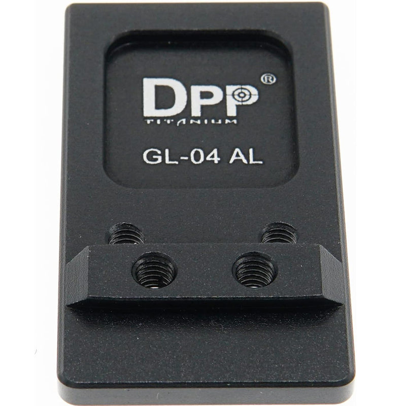 DPP Titanium Rear Sight Mount Aluminum Alloy Vortex Razor/Sig Romeo 3/C-more STS Footprint - Glock