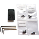 DPP Titanium Rear Sight Mount Aluminum Alloy Version Venom/Fastfire Footprint