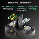 Ostation 2 Series 3-in-1 Smart Battery Hub for AA & AAA Rechargeable Ni-MH & Li-ion Batteries