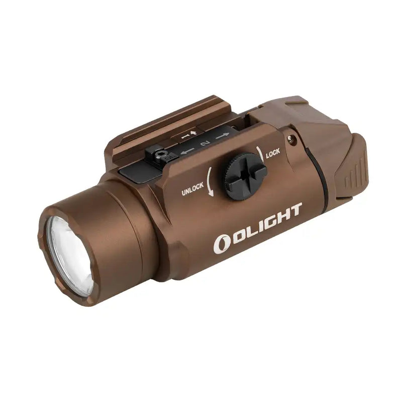 Olight PL-3R Valkyrie Rechargeable Rail Mounted Tactical Light-Tan-Optics Force