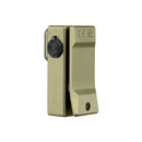 Olight Oclip Ultra Clip-On EDC Light with Flood, Spot, and UV Modes, Olive Green