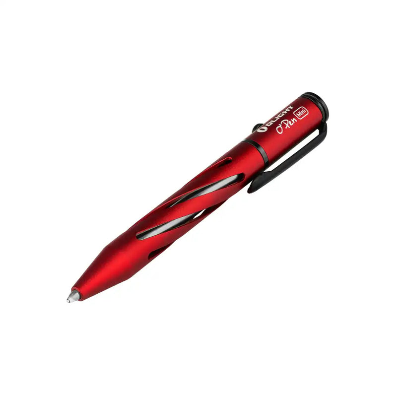 Olight O'Pen Mini Portable Ballpoint Pen-Red-Optics Force
