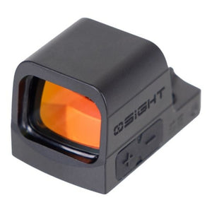 Osight SE 2 MOA Dot + 32 MOA Circle Red Dot Sight, Black