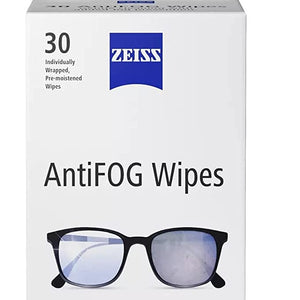 Zeiss Anti-Fog Lens Wipes - 30 ct Box-Optics Force