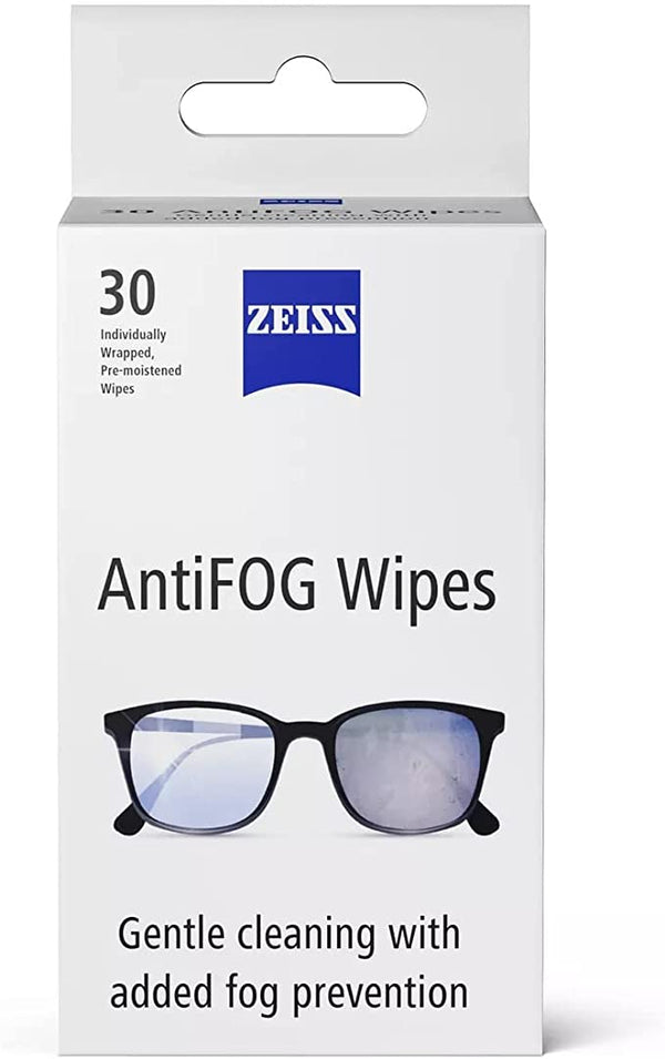 Zeiss Anti-Fog Lens Wipes - 30 ct Box
