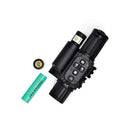 DNT Optics 2x 18650 Flat Top Batteries w/ Charger