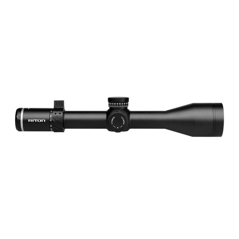 Riton Optics 5C428LFI23 5 Conquer Black 428x56mm 34mm Tube Illuminated TPSR Reticle-Optics Force