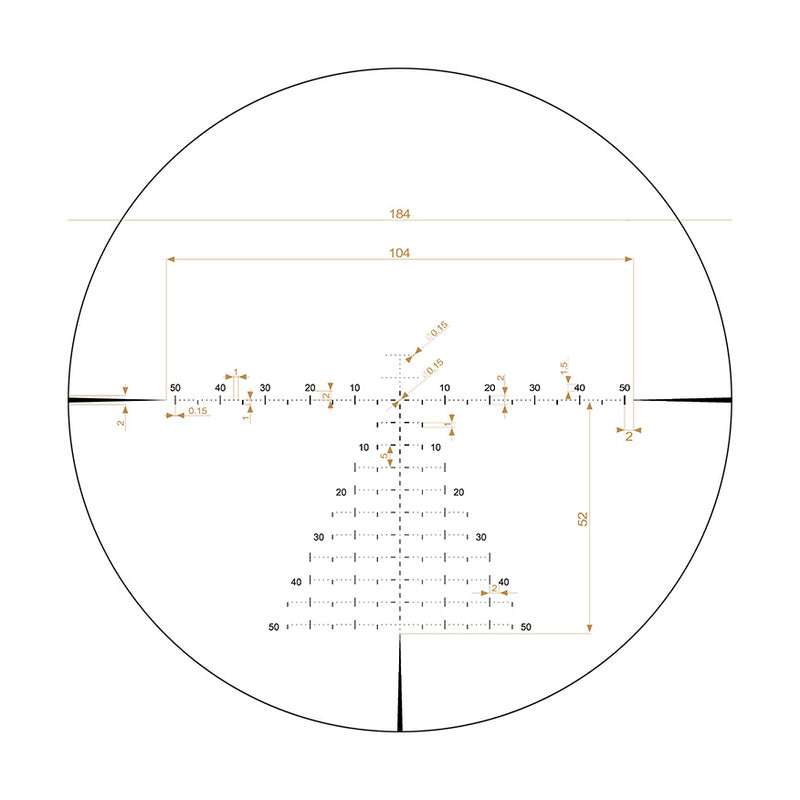 Riton Optics 5C428LFI23 5 Conquer Black 428x56mm 34mm Tube Illuminated TPSR Reticle-Optics Force