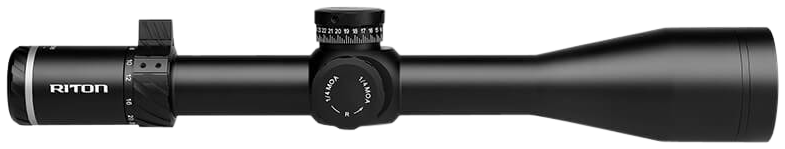 Riton Optics 5C525AFI23 5 Conquer Black 525x56mm MOA 34mm Tube Illuminated MOR Reticle-Optics Force