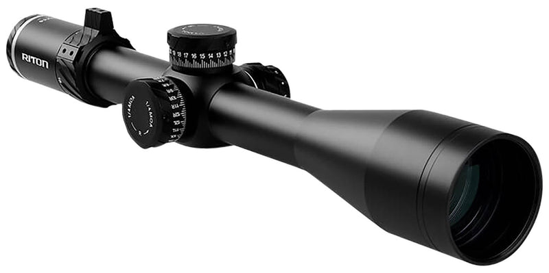 Riton Optics 5C525AFI23 5 Conquer Black 525x56mm MOA 34mm Tube Illuminated MOR Reticle-Optics Force