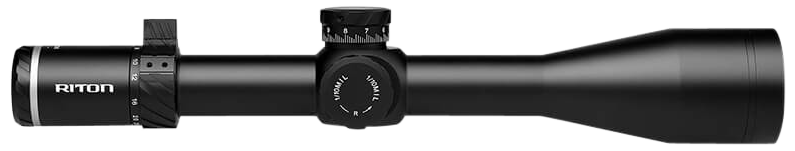 Riton Optics 5C525LFI23 5 Conquer Black 525x56mm MRAD 34mm Tube Illuminated PSR Reticle-Optics Force