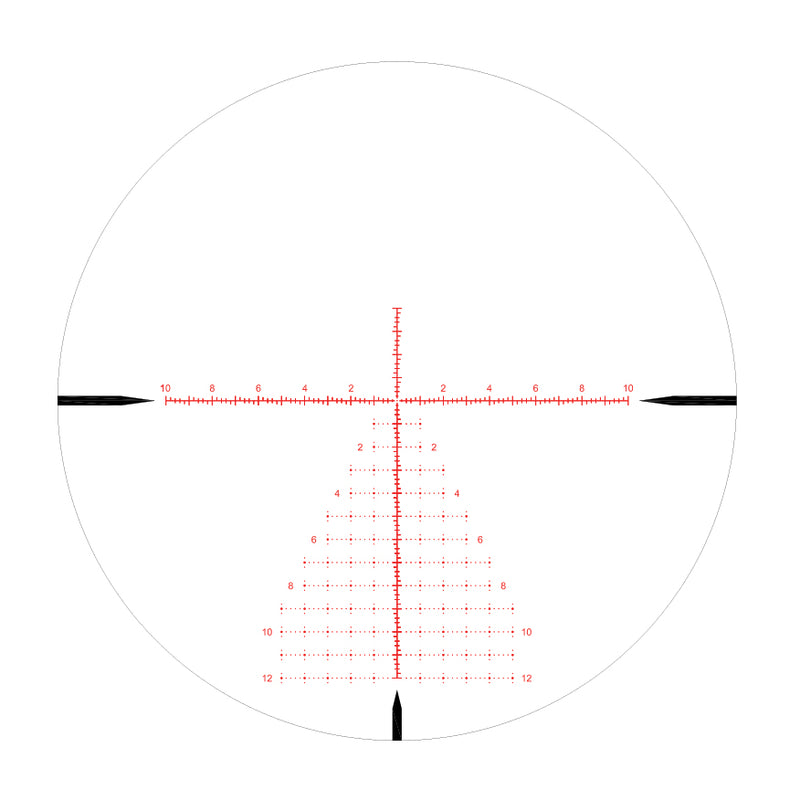 Riton Optics 5C525LFI 5 Conquer Black Anodized 525x50mm MRAD 34mm Tube Illuminated PSR Reticle-Optics Force