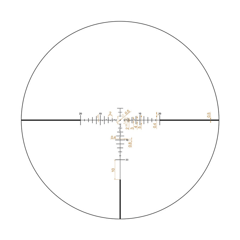 Riton Optics 5P212AS23 5 Primal Black 212x44mm 30mm Tube PHD Reticle-Optics Force