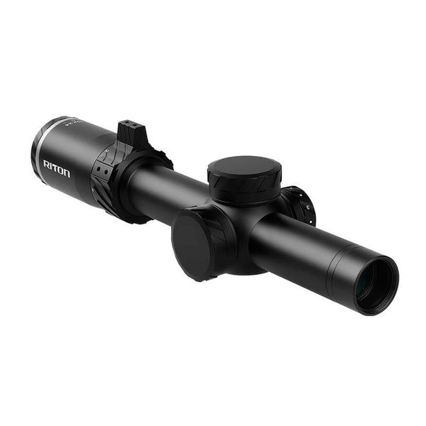 Riton Optics 5T110LFI23 5 Tactix Black 110x24mm 30mm Tube Illuminated 3OT Reticle-Optics Force