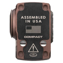 Sig Sauer ROMEO-X Premium Enclosed Micro Reflex Sight, Red Circle Dot, 1x24mm, COMPACT Footprint -  Flat Dark Earth