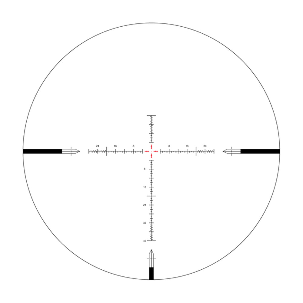 Arken Optics EPL4 416x44 FFP VHR Illuminated Reticle with Zero Stop