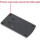 DPP Titanium Rear Sight Mount Aluminum Alloy Version Venom/Fastfire Footprint