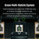 Osight SE Enclosed Optic 2MOA Green Dot