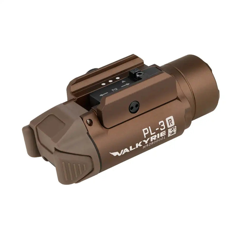 Olight PL-3R Valkyrie Rechargeable Rail Mounted Tactical Light-Optics Force