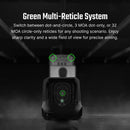 Osight C Open Green Dot Sight with 3 MOA Dot & 32 MOA Circle Multi-Reticle System and Side-Loading Battery