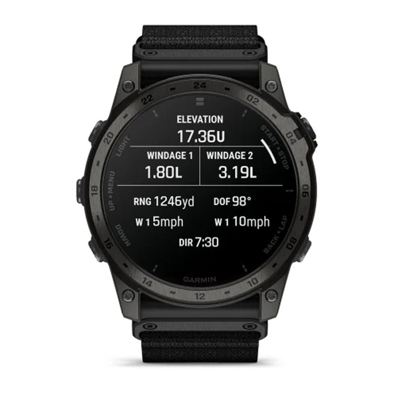 Garmin Tactix® 7 – AMOLED Edition Premium Tactical GPS Watch with Adaptive Color Display-Optics Force