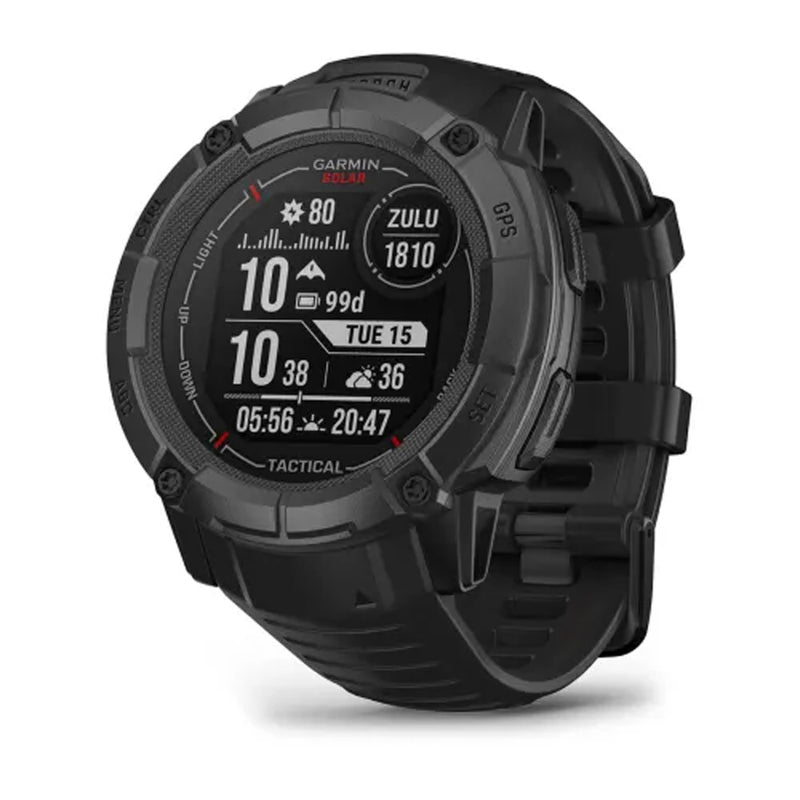 Garmin Instinct® 2X Solar - Tactical Edition 50mm-Black-Optics Force