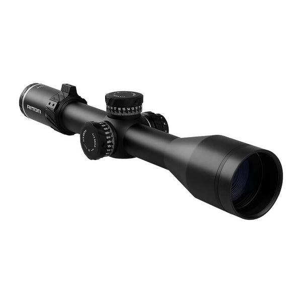 Riton Optics 7C432AFI23 7 Conquer Riflescope Black 432x56mm MOA 34mm Tube Illuminated MOR Reticle-Optics Force