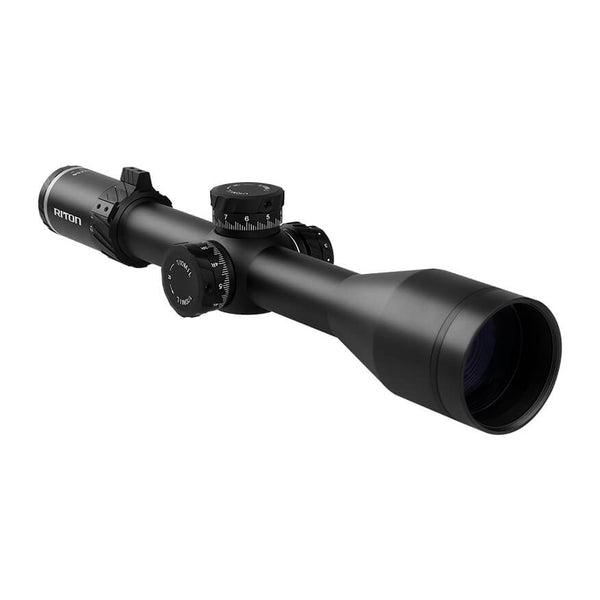 Riton Optics 7C432LFI23 7 Conquer Black 432x56mm Riflescope MRAD 34mm Tube Illuminated PSR Reticle-Optics Force
