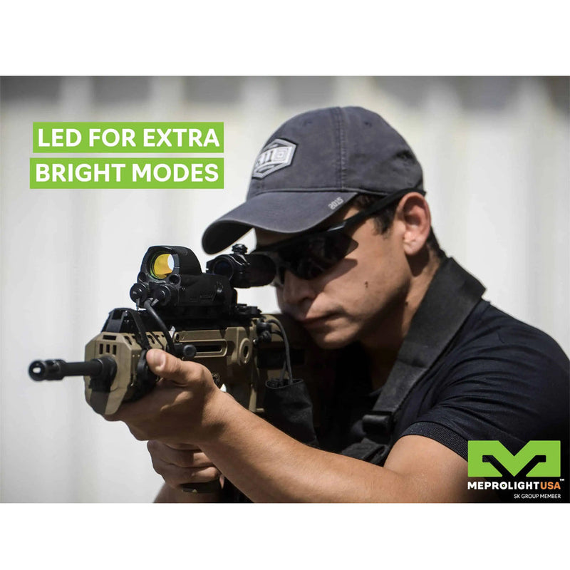 Meprolight Mor Pro 4.3 MOA Dot, Green Visible Laser And IR Laser-Optics Force