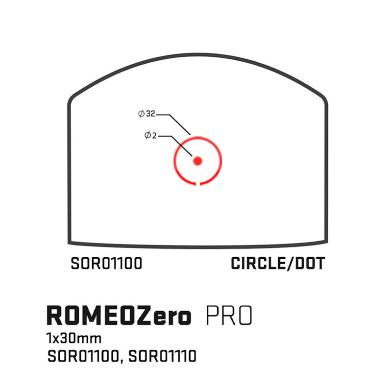 Sig Sauer Romeo Zero Pro 1x30 mm Premium Miniature Reflex Sight-Optics Force