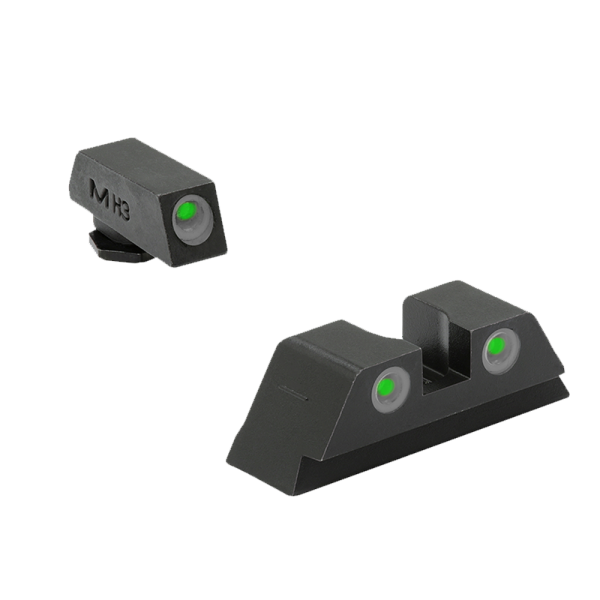 Meprolight TRU-DOT® Self-Illuminated fixed pistol night sights